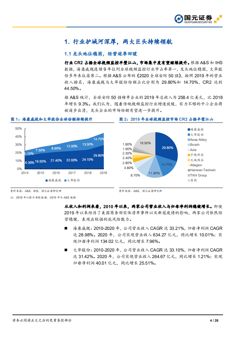 视频物联行业研究报告：超越安防，赋能行业-210301.pdf 第4页