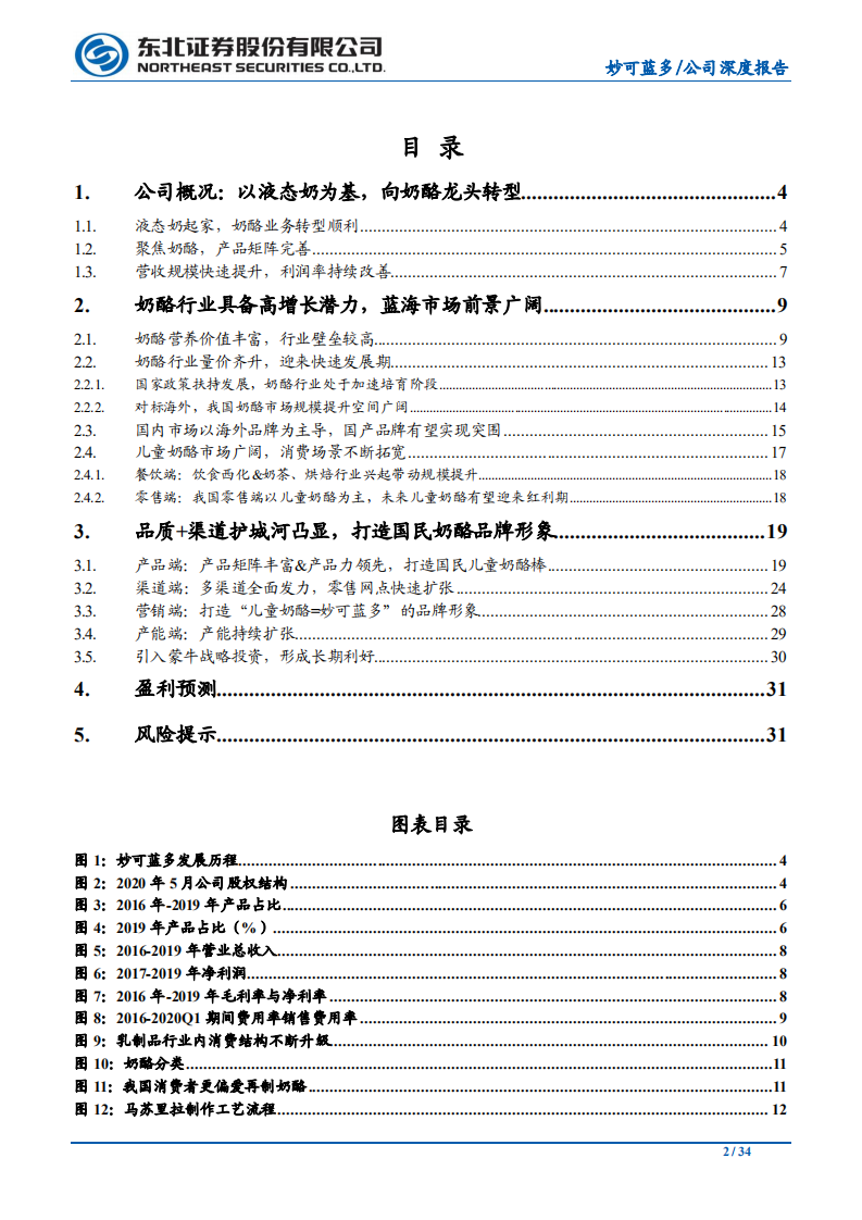 妙可蓝多-国民奶酪第一品牌，乘行业东风快速腾飞-200616.pdf 第2页