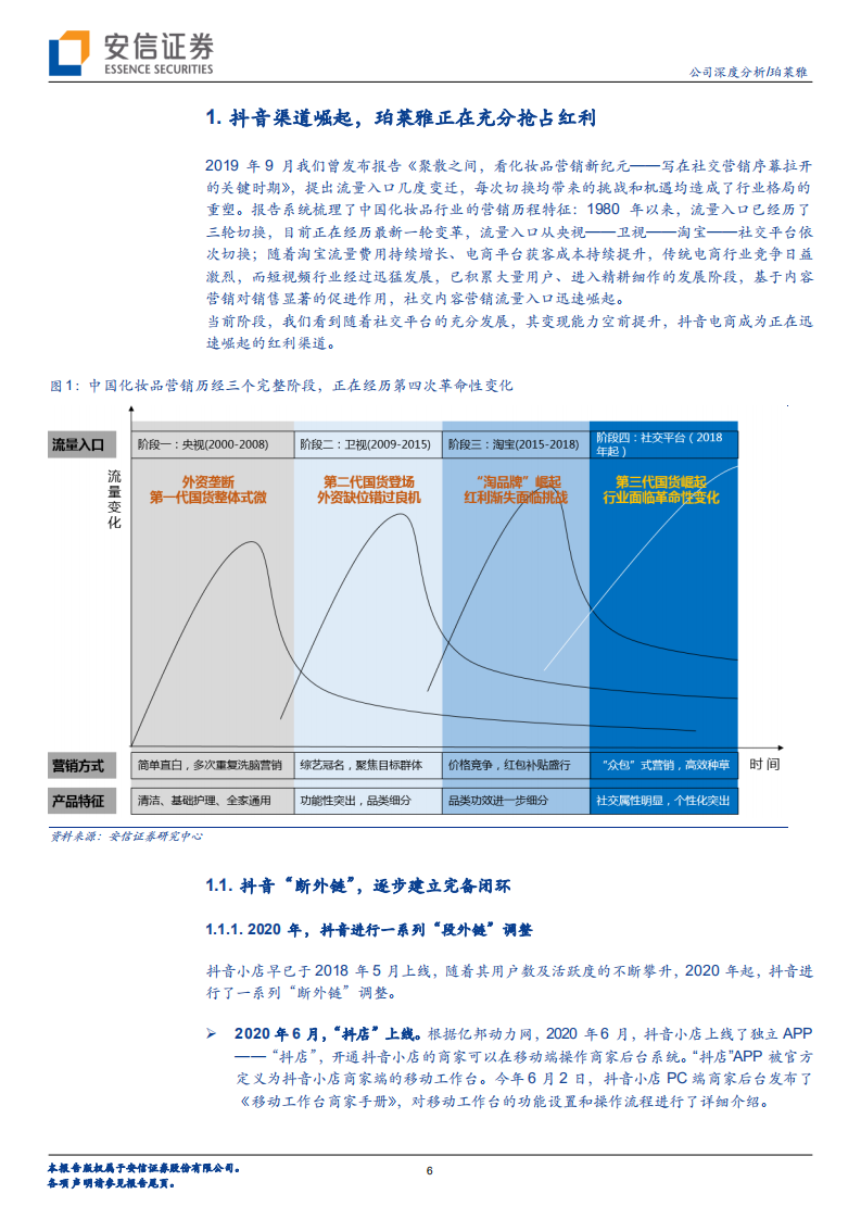 珀莱雅-渠道与品牌再度升级，中长期确定性提升-210804.pdf 第6页