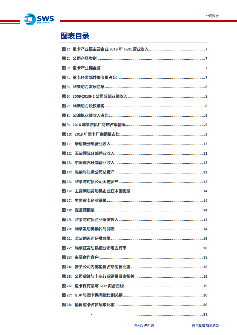 潍柴动力-重卡产业链龙头，内外延伸引领行业升级-191227.pdf 第4页