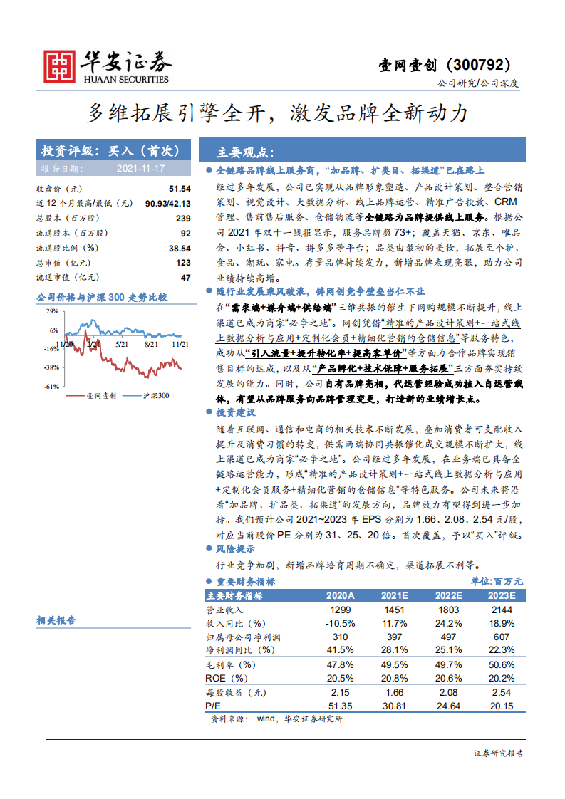 壹网壹创-多维拓展引擎全开，激发品牌全新动力-211117.pdf 第1页