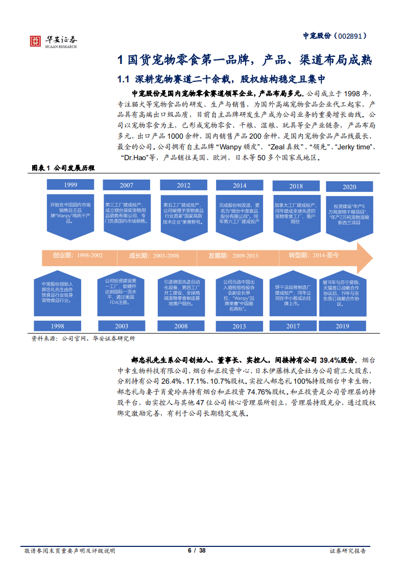 中宠股份-海外业务稳扎稳打，核心品牌拓宽品类助力国内业务-211228.pdf 第6页