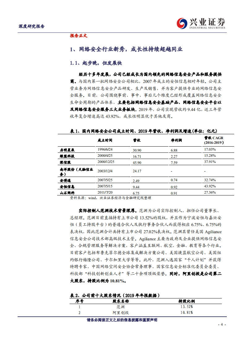 安恒信息-发力新安全领域，安全服务模式行业领先-200506.pdf 第4页