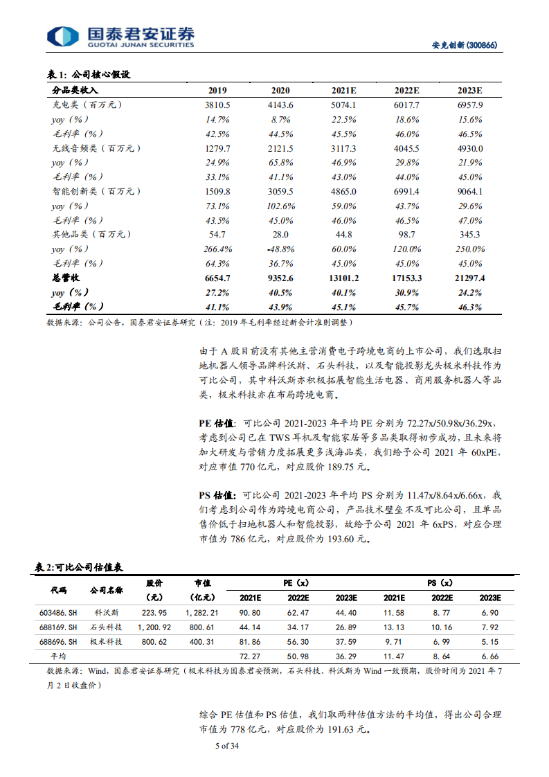 安克创新-以产品和渠道为基，造全球化领先品牌-210705.pdf 第5页