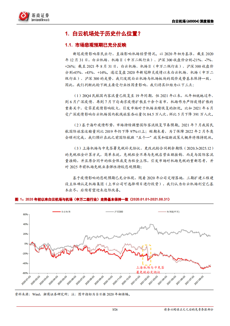 白云机场-深度报告：安全边际充足，困境反转可期-210903.pdf 第5页
