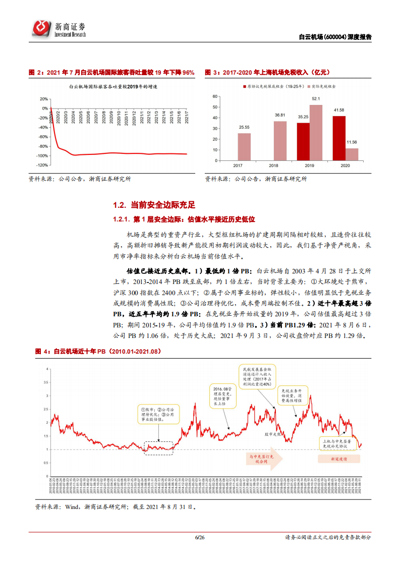 白云机场-深度报告：安全边际充足，困境反转可期-210903.pdf 第6页