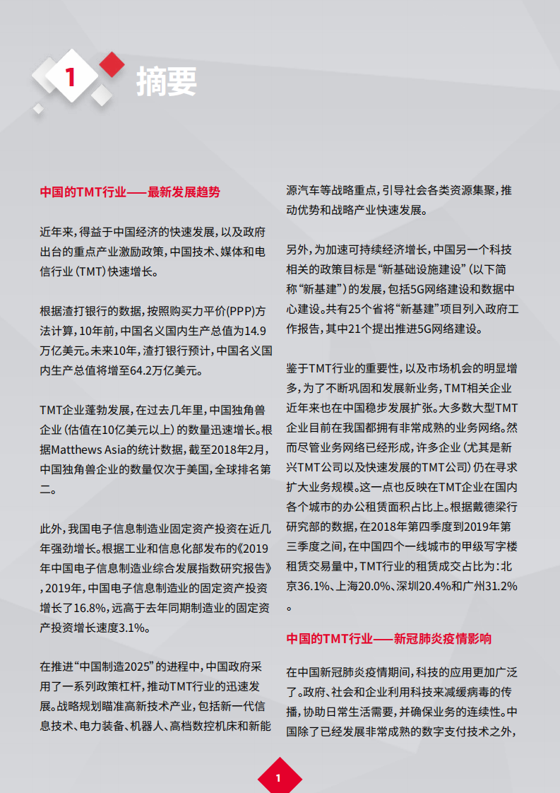 戴德梁行：新冠肺炎疫情后的复苏 14 &mdash; TMT行业.pdf 第3页