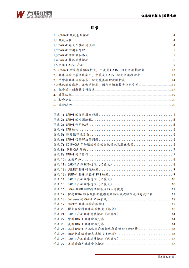CAR~T行业投资专题报告：商业化进展顺利，市场潜力仍待挖掘-200319.pdf 第2页