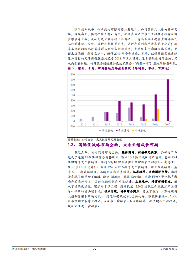 海油工程-投资价值分析报告：行业景气回暖，业绩有望筑底回升-181207.pdf 第6页