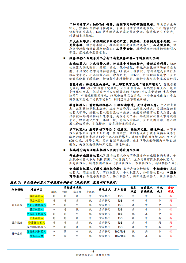 服务机器人行业专题系列三：专用产品篇，&ldquo;高性价比替代&rdquo;是核心价值，产业化加速-180814.pdf 第5页