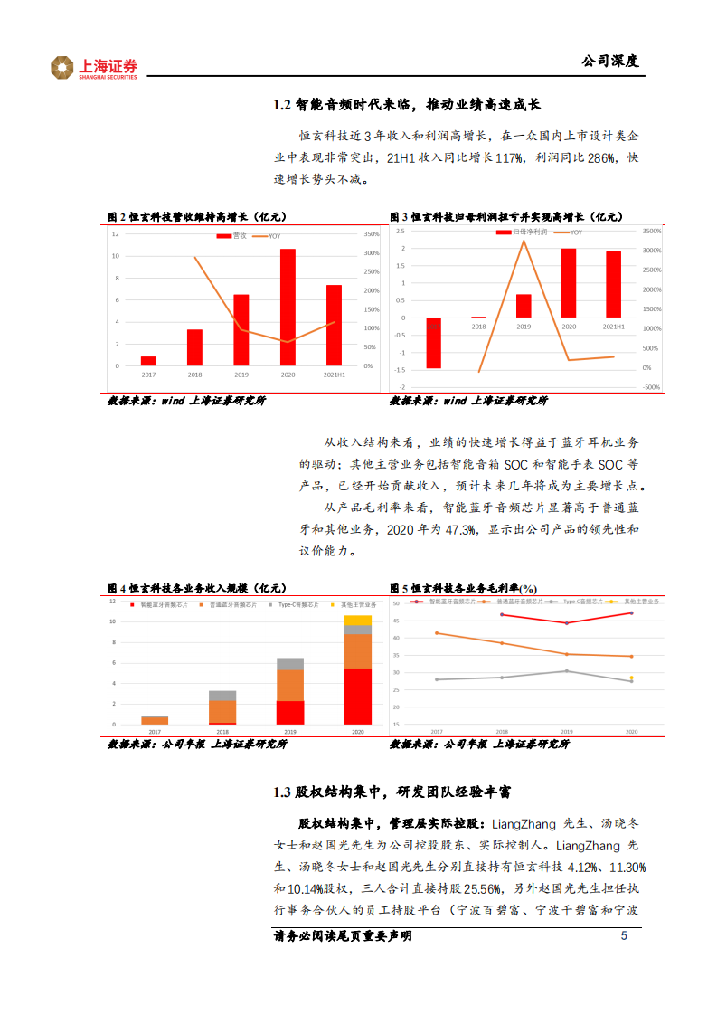 恒玄科技-TWS品牌大潮开启，音频SOC龙头弹性大-211220.pdf 第5页