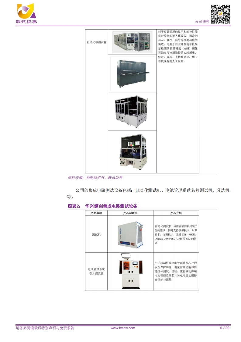 华兴源创：掌握核心技术，保持行业领先.pdf | 先导研报