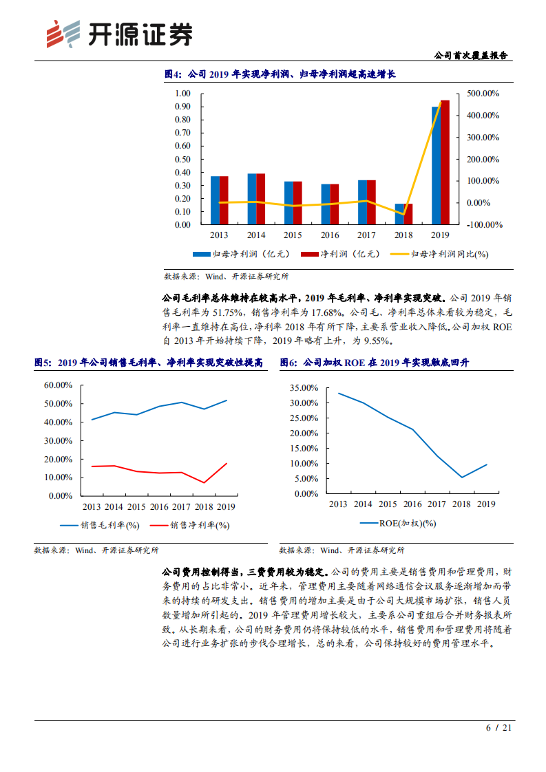 会畅通讯-公司首次覆盖报告：视频&ldquo;会&rdquo;议风口已至，行业领军顺势&ldquo;畅&rdquo;游-200618.pdf 第6页