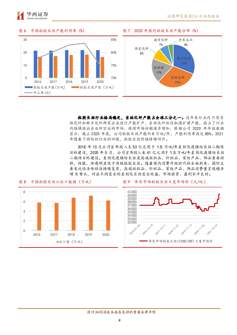 吉林化纤-粘胶长丝绝对龙头，拥抱国产碳纤维大时代-211224.pdf 第6页