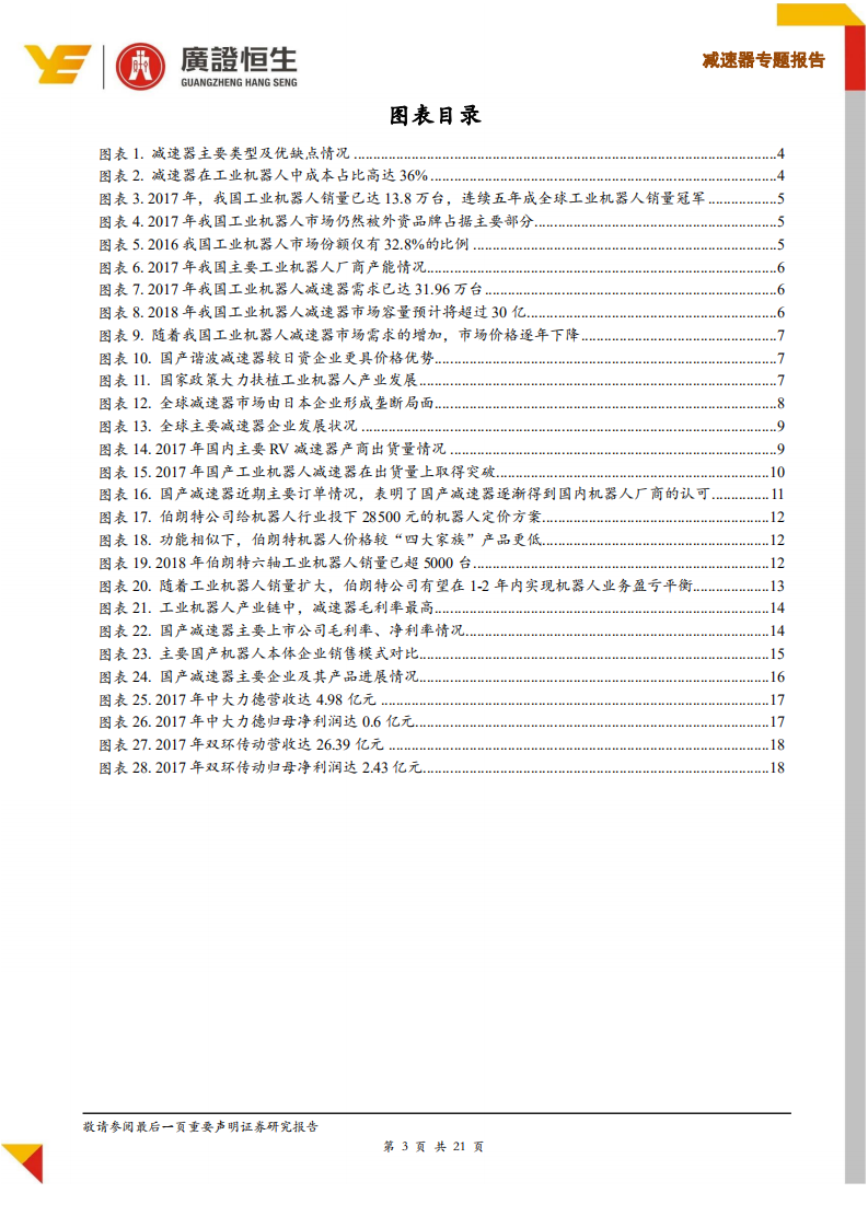 减速器行业专题报告：国产工业机器人崛起，减速器迎来快速发展期-180728.pdf 第3页