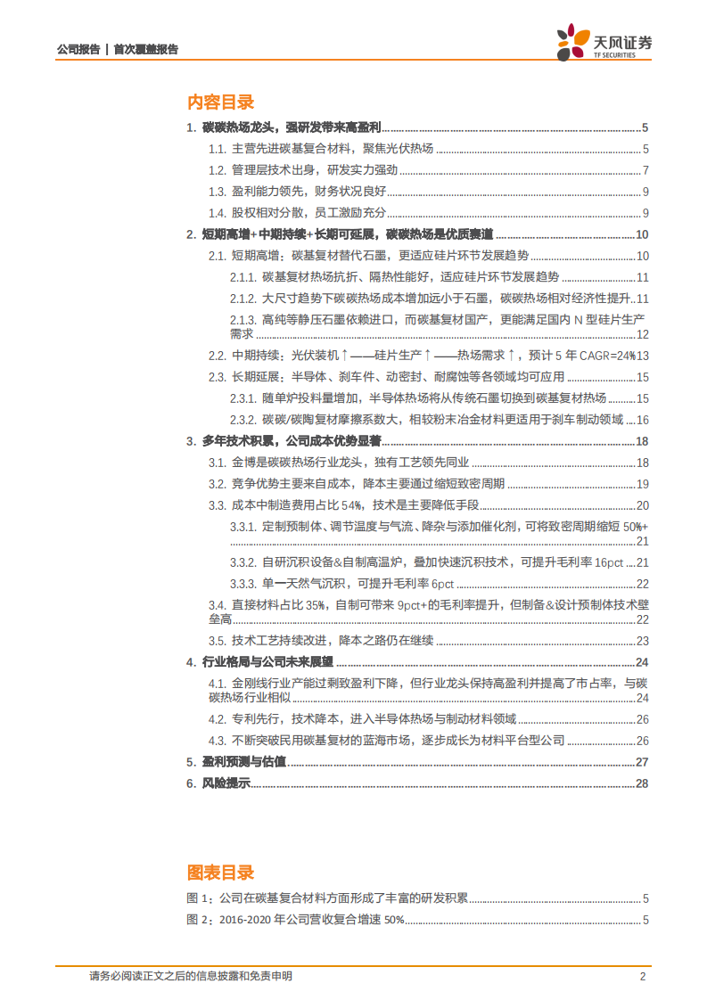 金博股份-碳基复材龙头，成长空间广阔-210901.pdf 第2页