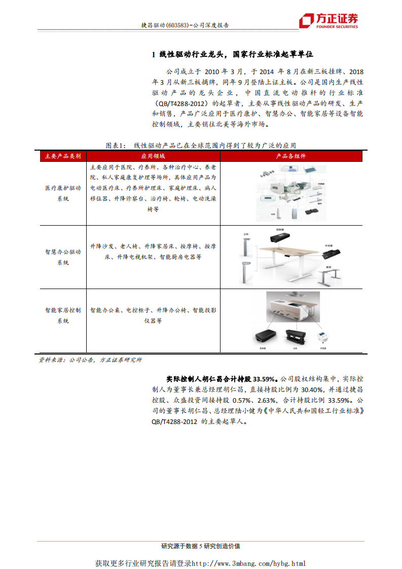捷昌驱动-全球线性驱动领导者，多场景爆发驱动业绩高速增长-190421.pdf 第5页