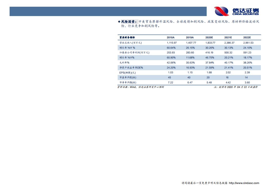 捷昌驱动-深度报告：关税冲击渐退，长期成长可期-200423.pdf 第3页
