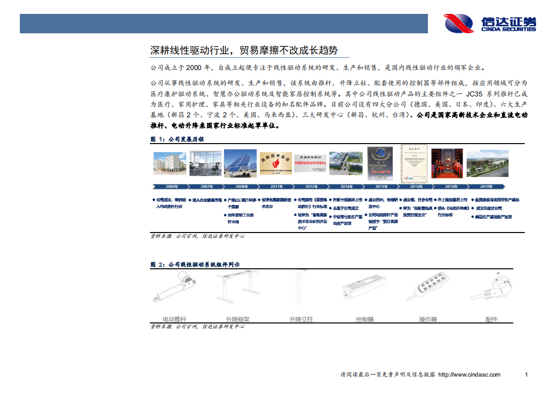 捷昌驱动-深度报告：关税冲击渐退，长期成长可期-200423.pdf 第5页