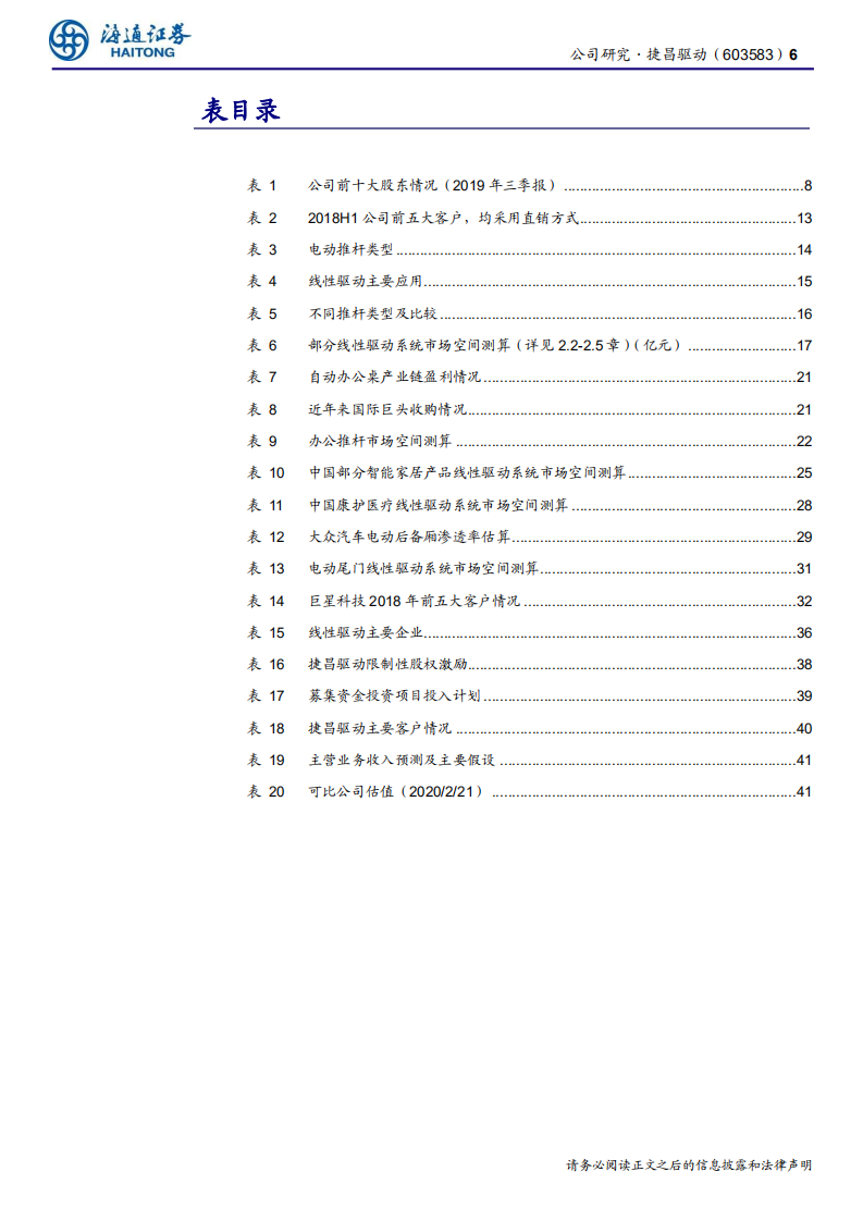 捷昌驱动-受益全球消费电动化，打造网格型电驱动平台-200223.pdf 第6页