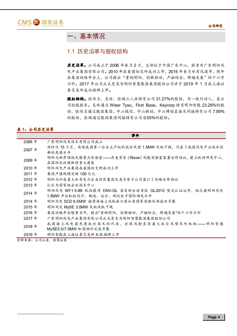 明阳智能-半直驱技术切入大机组时代，订单放量领跑海上风电-191230.pdf 第4页