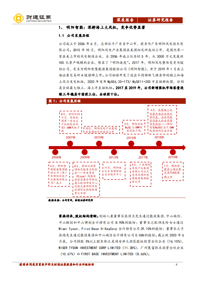 明阳智能-深耕大容量机型，造就海上风电巨头-20201223.pdf 第4页
