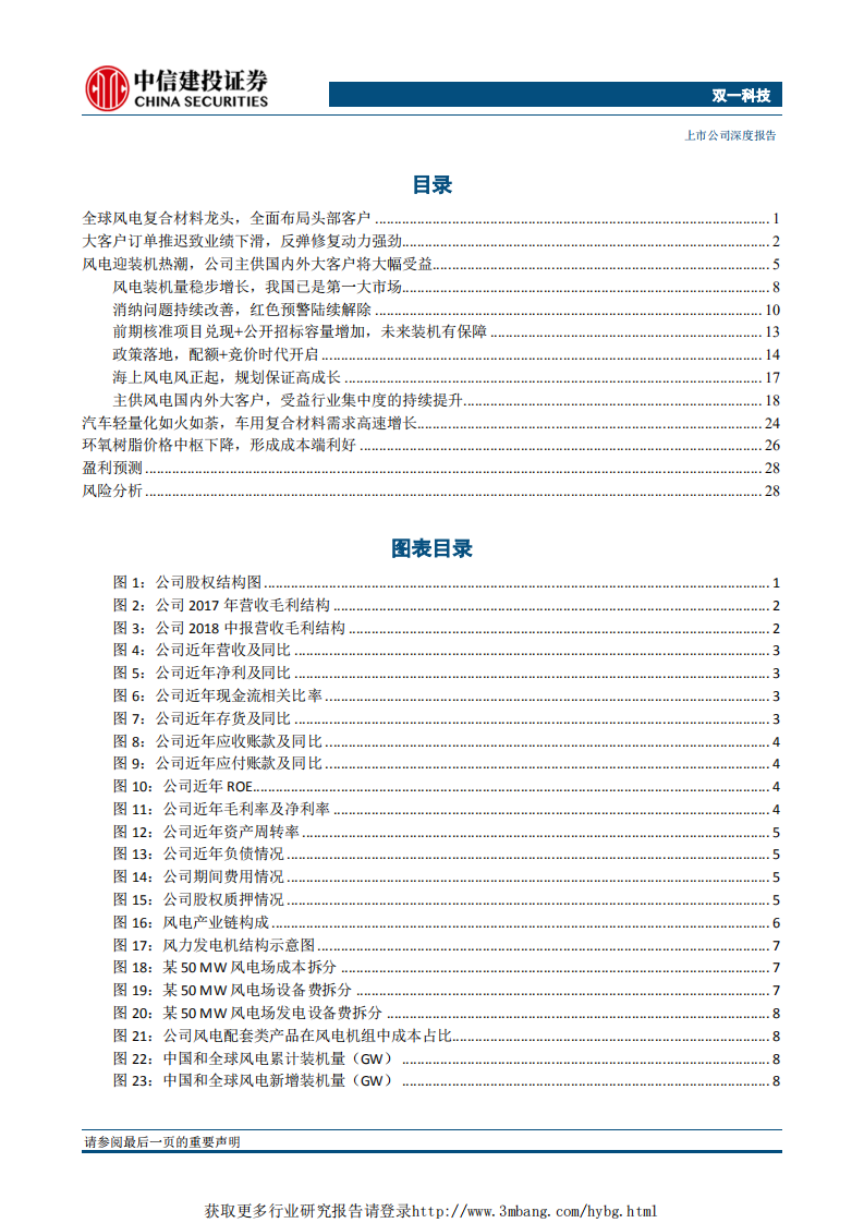 双一科技-全球风电复合材料龙头，装机潮中的弄潮儿-190313.pdf 第2页