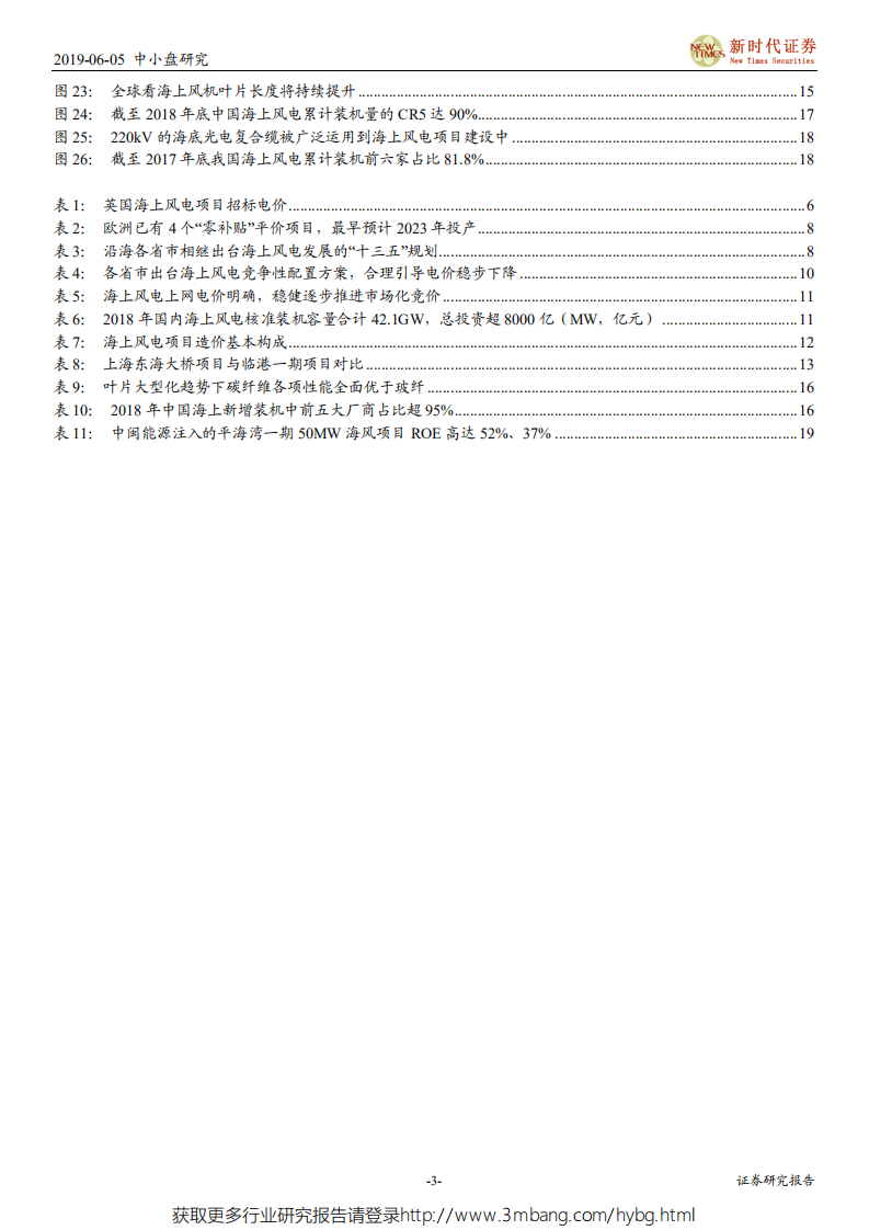 中小盘伐谋主题：海上风电专题，全球迎来平价上网时代，国内市场快速崛起-190605.pdf 第3页