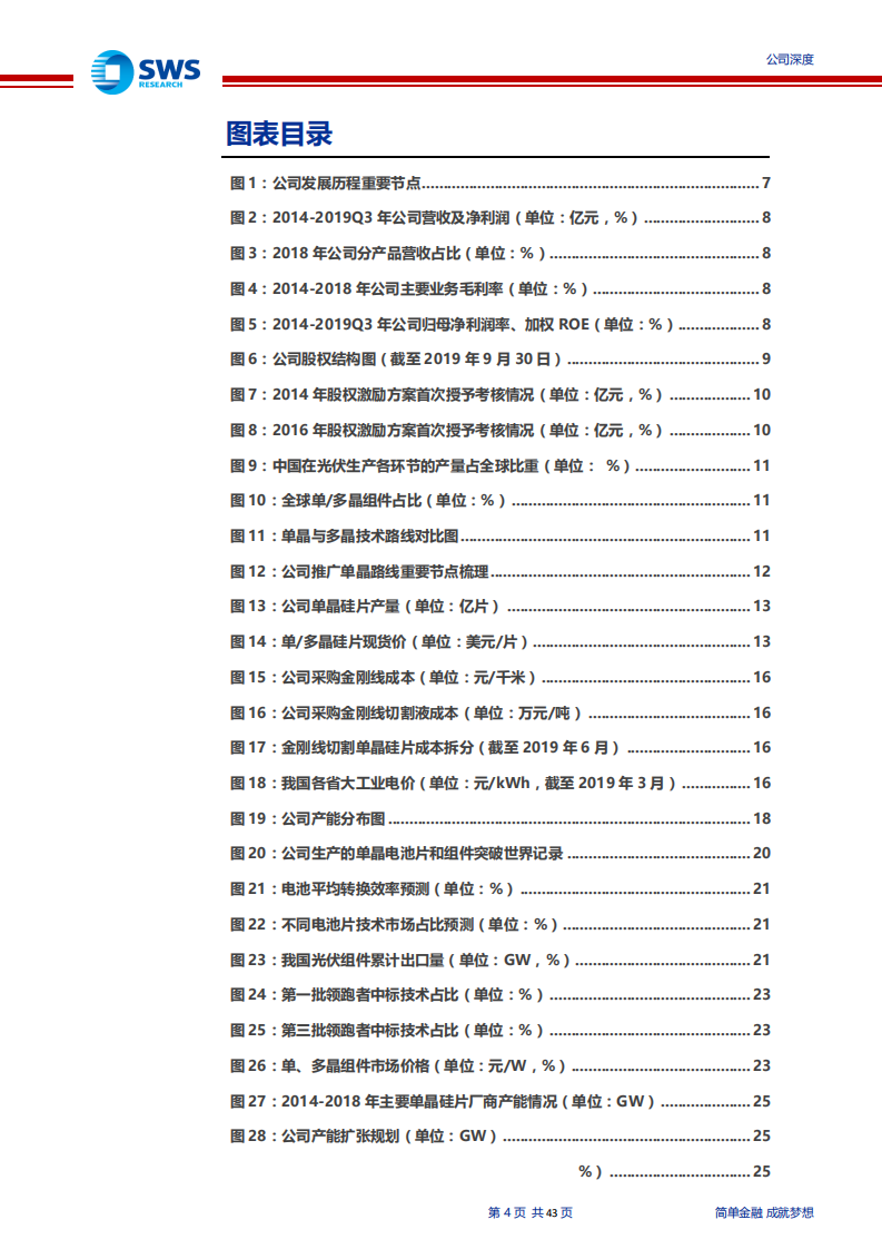 隆基股份-全球单晶光伏产业链巨头-191227.pdf 第4页