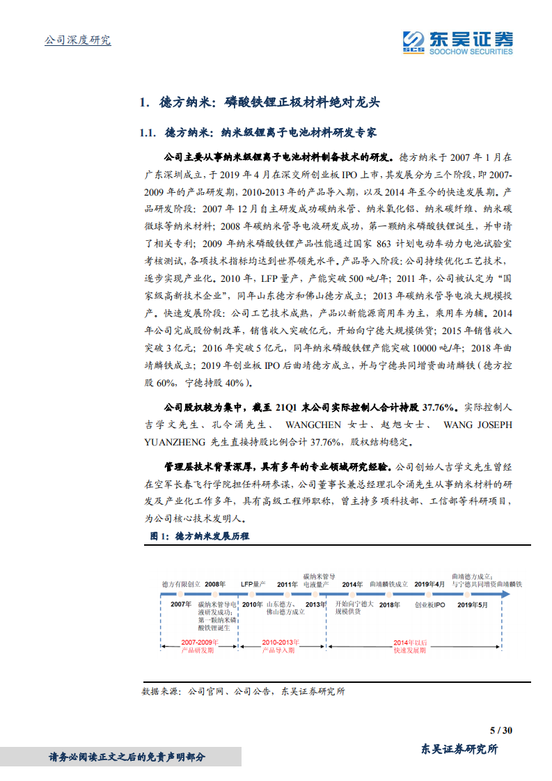 德方纳米-铁锂重启航，龙头蓄势待发-210531.pdf 第5页