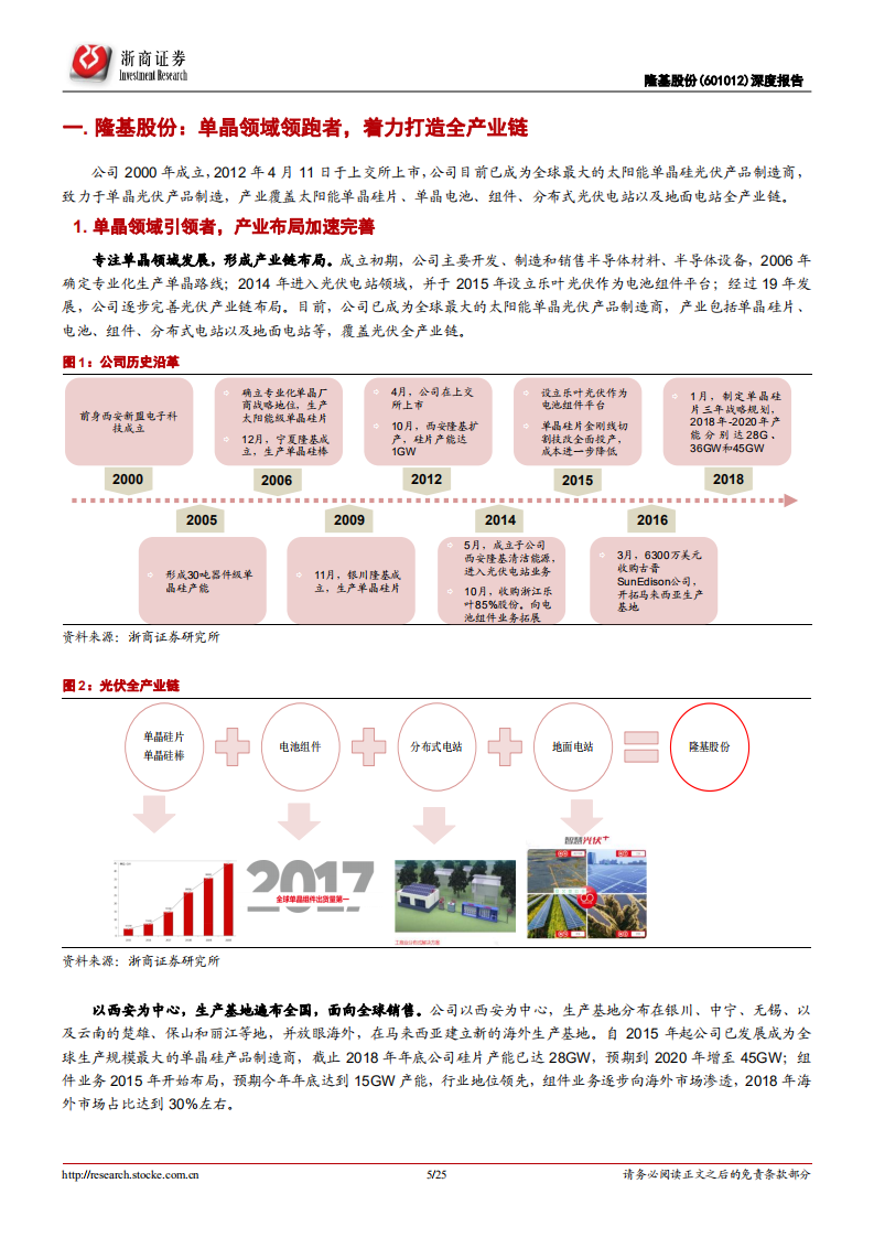 隆基股份：单晶领域引领者.pdf 第5页