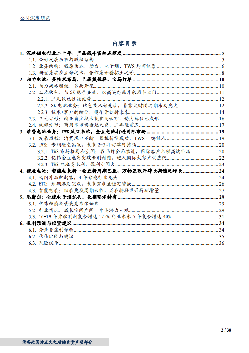 2020年亿纬锂能企业金豆电池打进国际市场的深度研究报告.pdf 第1页