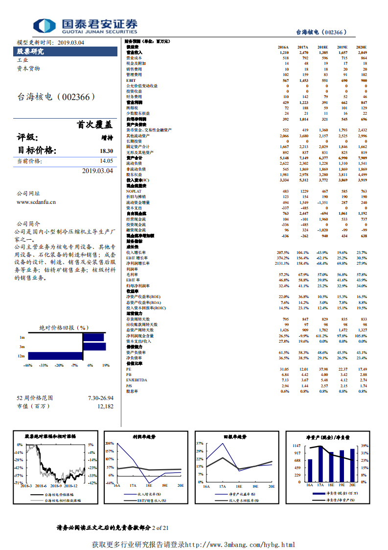 台海核电-重启预期升温，产品延展打开成长空间-190304.pdf 第2页