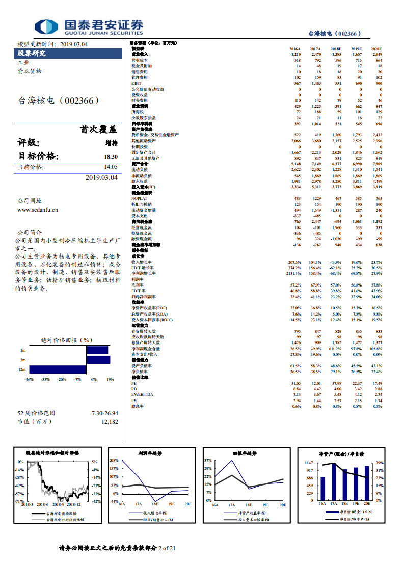 台海核电：重启预期升温，产品延展打开成长空间.pdf 第2页