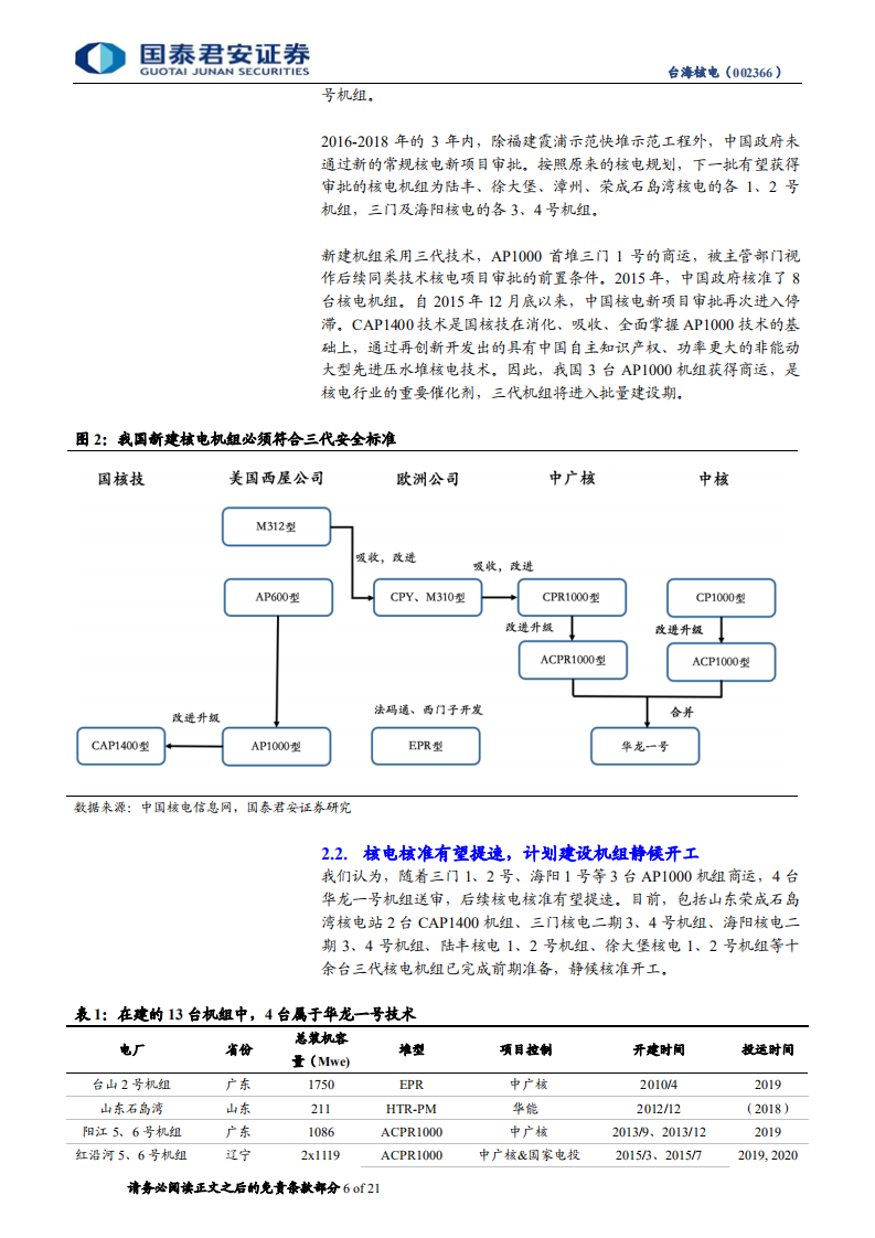 台海核电：重启预期升温，产品延展打开成长空间.pdf 第6页