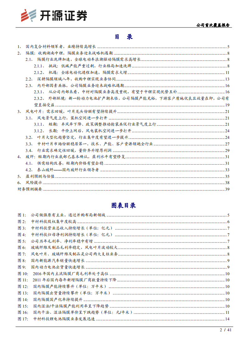 中材科技-公司首次覆盖报告：未来锂电隔膜龙头，多点共振向上-200210.pdf 第2页