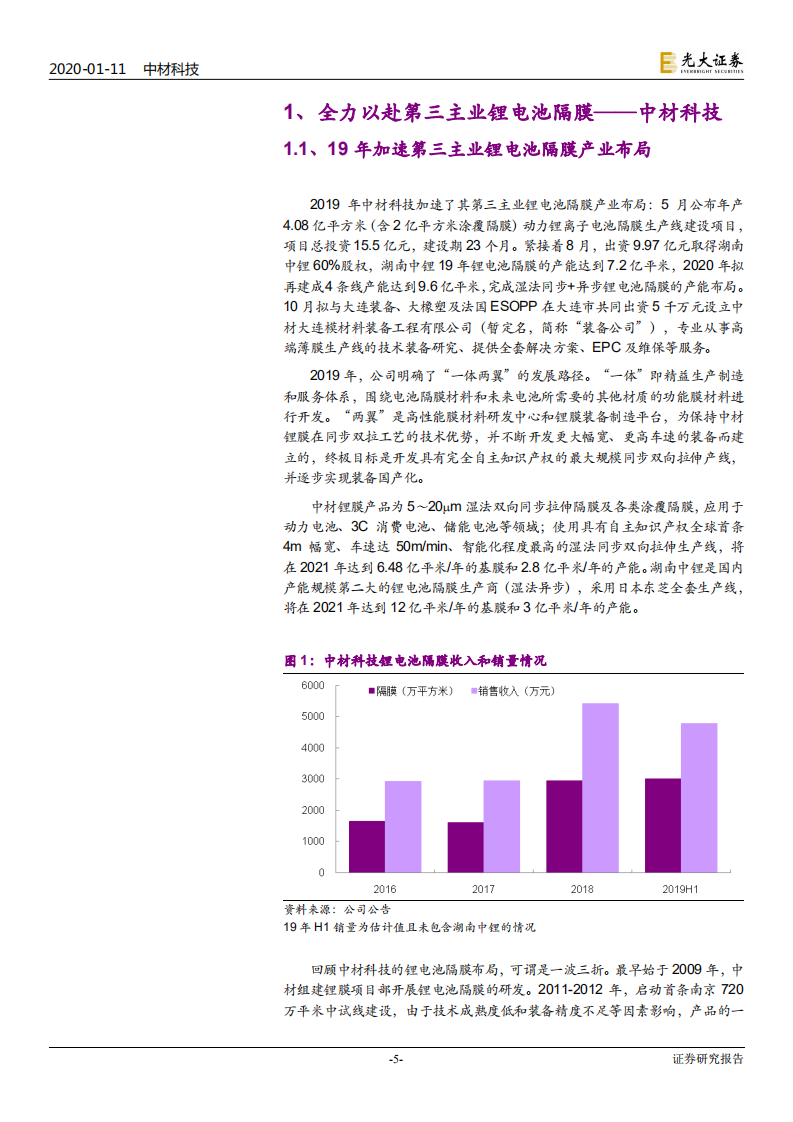 中材科技-投资价值分析报告：全力以赴第三主业锂电池隔膜-200111.pdf 第5页