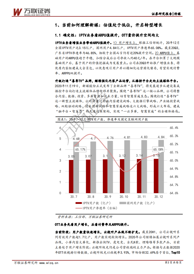 新媒股份-深度报告：2021迎转型发展之元年，以内容、广告深挖用户价值-210301.pdf 第3页