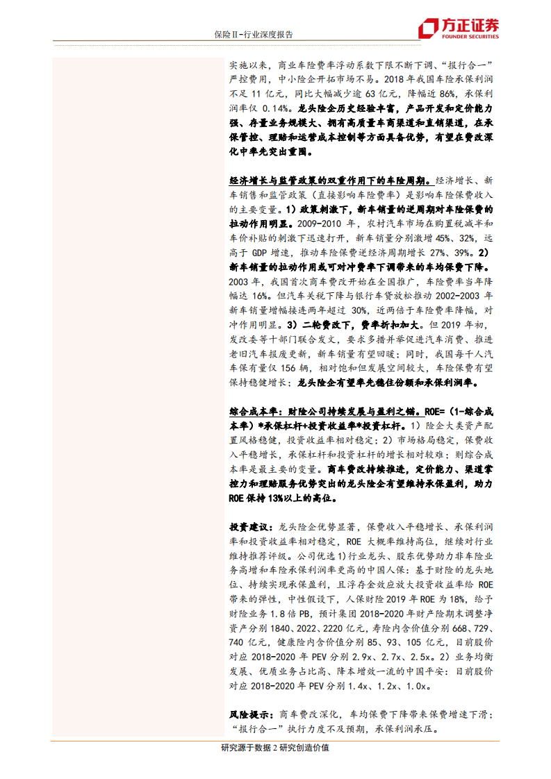 非寿险系列之一：车险周期研究：穿透承保，直击盈利.pdf 第2页