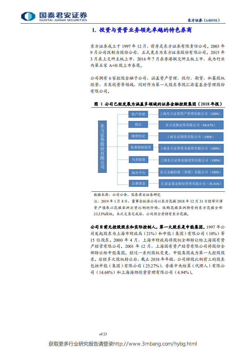 东方证券-首次覆盖报告：投资与资管业务领先卓越的稀缺标的-190521.pdf 第4页