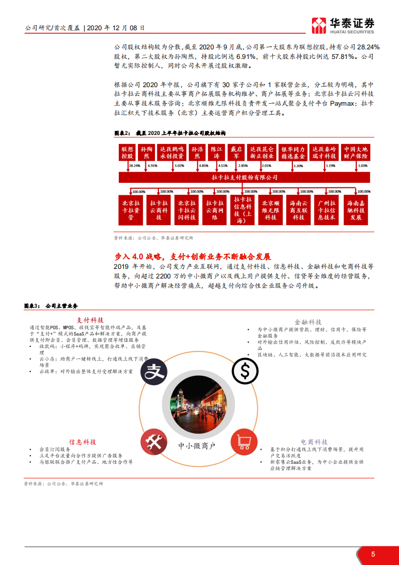 拉卡拉-B端支付龙头迎接产业新时代-20201208.pdf 第5页