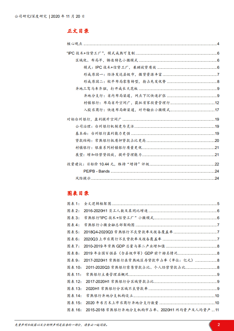 2020年常熟银行铸造特色小微模式企业深度研究报告.pdf 第1页
