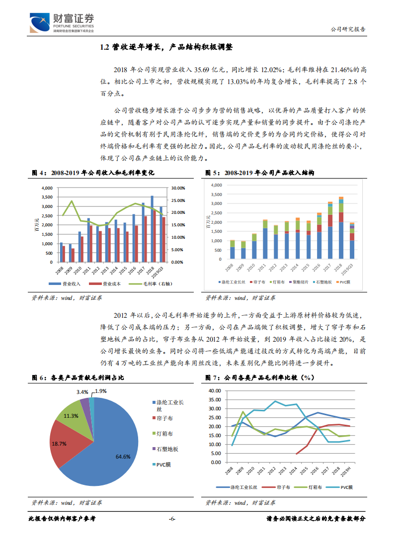 海利得-车用工业涤纶领先者，开启国际化生产布局-191231.pdf 第6页