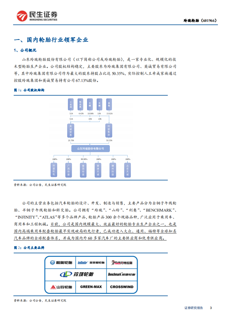 玲珑轮胎-兼具周期与成长，轮胎龙头扬帆起航-191210.pdf 第3页