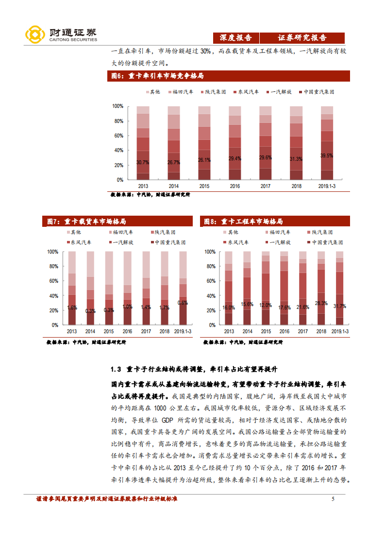 一汽轿车：重卡绝对龙头解放.pdf 第5页