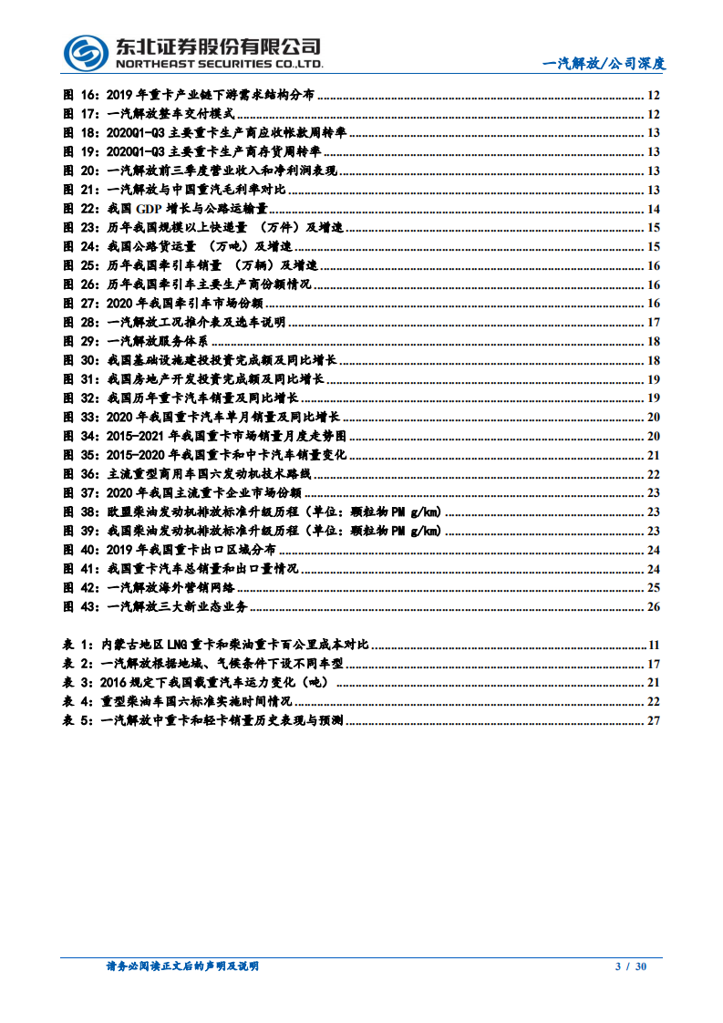 一汽解放-重卡景气度持续提升，一汽解行业领跑-210204.pdf 第3页