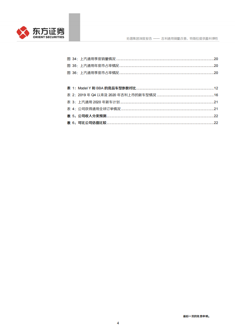拓普集团-吉利通用销量改善，特斯拉提供盈利弹性-200423.pdf 第4页