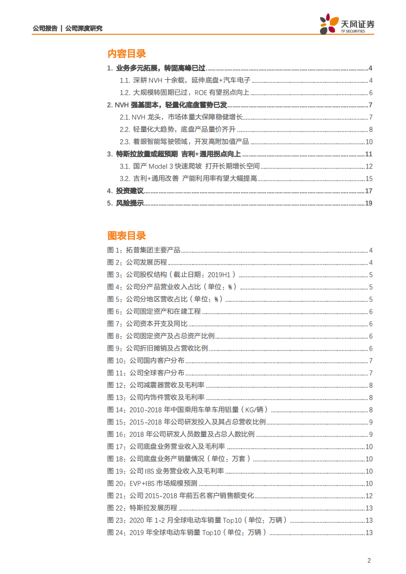 拓普集团-特斯拉从零到一，内需稳步复苏，业绩迎拐点-200421.pdf 第2页