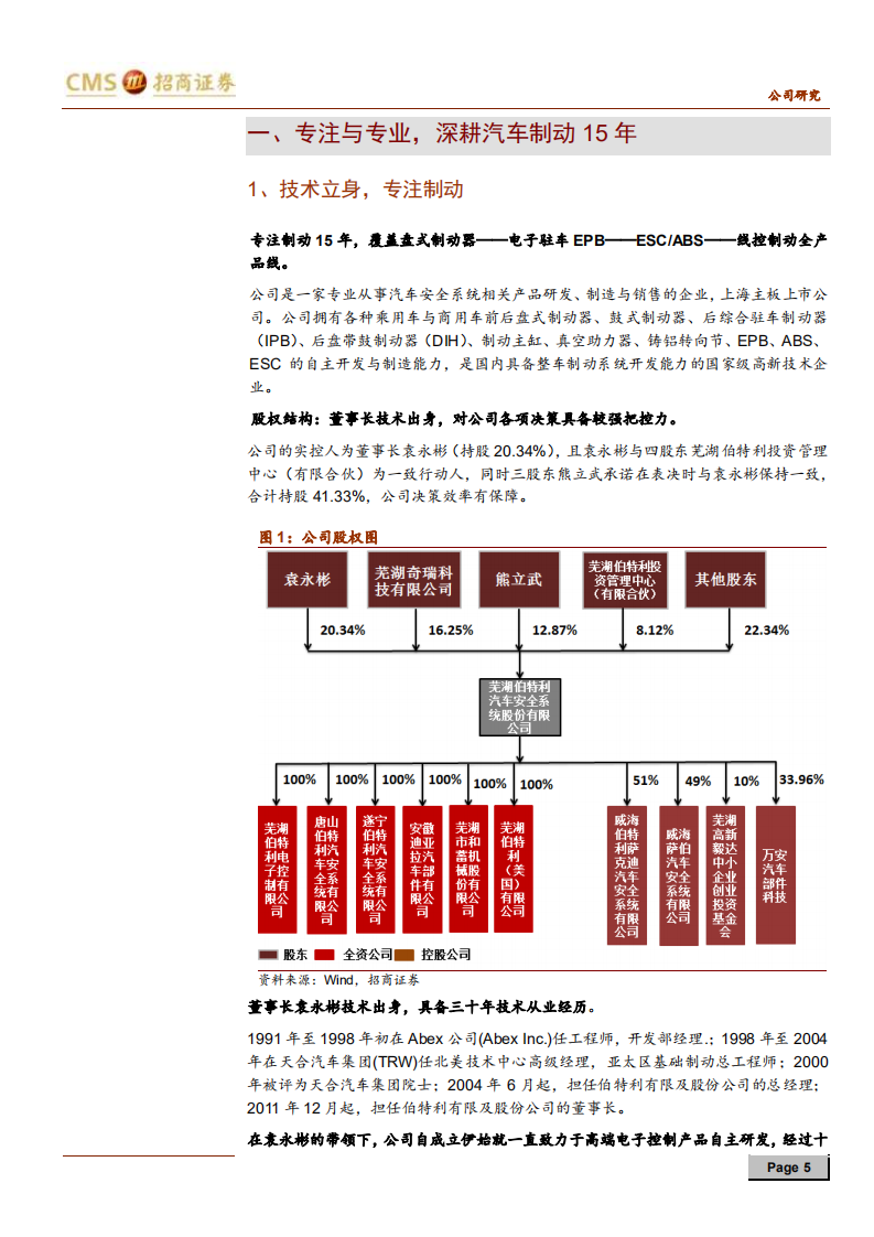 伯特利-专注与专业，抢占智能驾驶执行端高地-190916.pdf 第5页