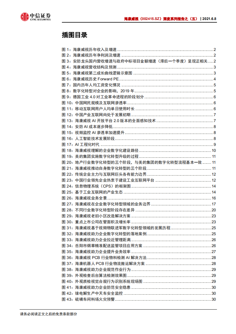 海康威视-深度系列报告之（五）：商业端视角看海康，进军数字化转型赛道，开启第二成长曲线-210608.pdf 第4页